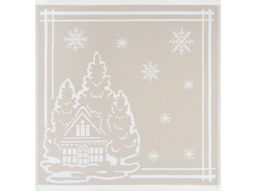 9с25.110ж1 Домик2(ДТЭ лён) Салфетка 50х50см