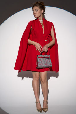 Платье Мариона (красный) - Эльза фото 11