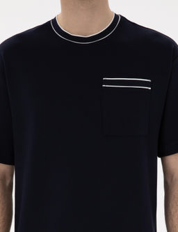 Lacivert Comfort Fit Ti__rt - Pierre cardin фото 6