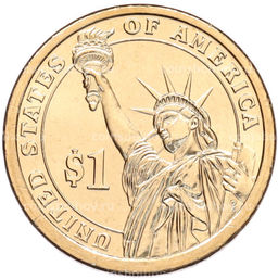 Монета 1 доллар 2012 года (Р) США 21-й президент США Честер Артур