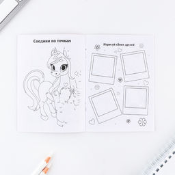 Цена за 2 шт. Подарочный набор С 8 марта, блокнот А6, карандаши (2 шт.) и восковые мелки (4 шт.) - Artfox фото 6