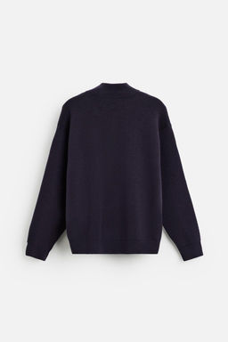 HIGH NECK QUARTER-ZIP SWEATER - Zara фото 16