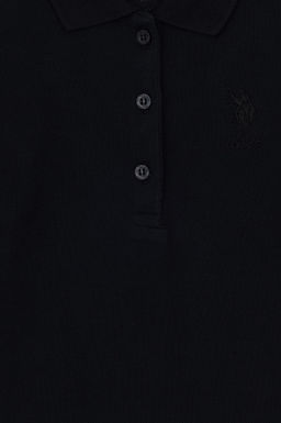 K_z _ocuk Siyah Polo Yaka Basic Sweatshirt Sepette S_rpriz _ndirim - U.s. polo assn фото 5