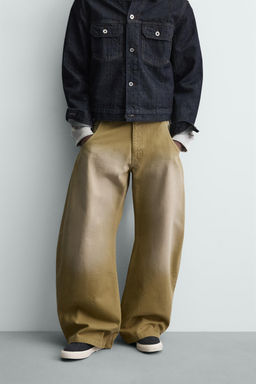 WASHED BALLOON FIT JEANS - Zara фото 12