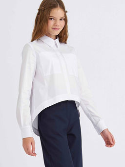 Блузка с длинными рукавами