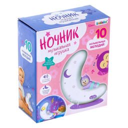 Музыкальная игрушка-ночник «Добрая ночь», свет, звук