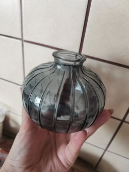 Ваза стекло, настольная, 10х4 см, Шар, Y6-6369, в ассортименте (426369) /DANIKS/  фото 4