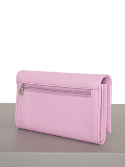 LACCOMA кошелек LA-1098-фиолетовый натуральная кожа  фото 2