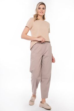 NOBBY, Женские брюки 69-212/4 (темный беж) фото 3