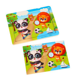 Пазл Весело играем, 15 х 11 см - Лесная мастерская фото 3