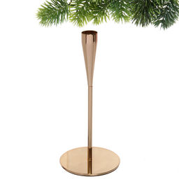 Цена за 4 шт. Подсвечник "DESIRE" 2,5*10*22 см, Золото