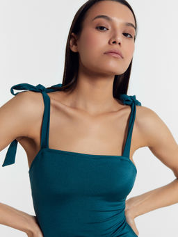 Купальник слитный женский в изумрудно-зеленом цвете изумруд 762216 - Mark formelle фото 6