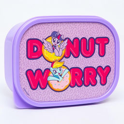 Ланч-бокс прямоугольный 500 мл donut worry, My little pony