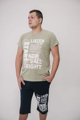 Костюм Оскар бриджи фисташка