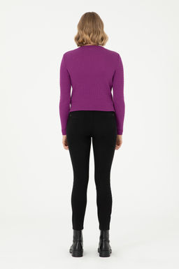 Женские черные брюки из плотной ткани - U.s. polo assn фото 4