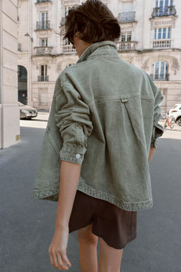 CAZADORA Z1975 DENIM / Khaki - Zara фото 12