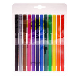 Фломастеры 12 цветов Centropen 7790 Washable 1.8 мм, блистер, европодвес, линия 1.0 мм