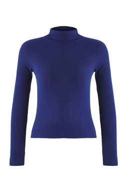 Ekru More Sustainable Fitted/Vucuda Oturan Fitilli Esnek Orme Bluz TWOAW26BZ00227 - Trendyolmilla фото 5