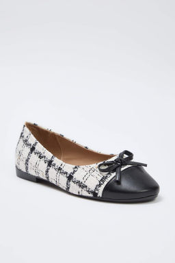 Cok Renkli Tuvit Fiyonk Detayl? Badem Burun Kad?n Babet TAKSS25BE00000