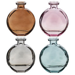 Ваза, L10,5 W4 H12,5 см, 4в.