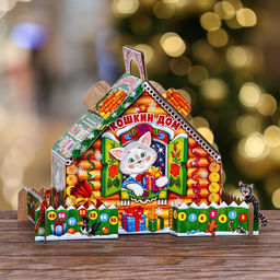 Цена за 5 шт. Подарочная коробка Кошкин дом, 22,5 х 23 х 12,5 см - Simaland фото 9