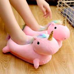 Тапочки домашние Единорожки