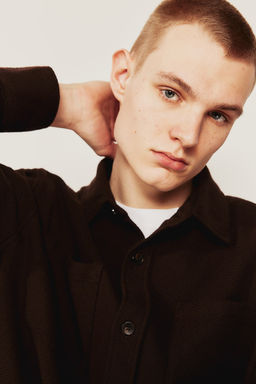 Camisa gofrada Regular Fit - H&m фото 3