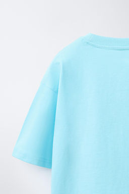 CAMISETA ESTAMPADO / Azul