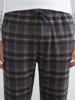 Standart Kal?p Ekose Erkek Pijama Alt