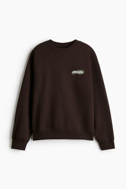 Sudadera con estampado Loose Fit