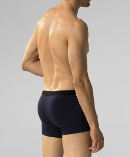 ATLANTIC 3MH-011 Трусы шорты Solid - набор 3 шт. темно-голубой + темно-синий + эспрессо  фото 3