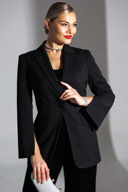 Жакет Мода Юрс 25-2948 черный