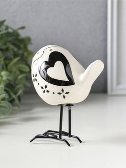 Сувенир керамика "Птенчик с крыльями-сердечками" 9,2х6,3х10,3 см