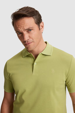 Erkek Ye_il Regular Fit Polo Yaka Basic Ti__rt - U.s. polo assn фото 2