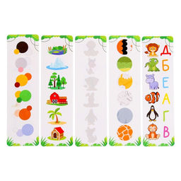 Развивающий набор Зверушки в ряд - Iq-zabiaka фото 6