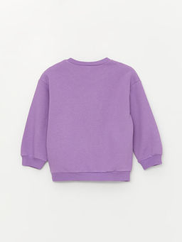 Bisiklet Yaka Niloya Bask?l? K?z Bebek Sweatshirt - Waikiki фото 2