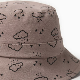 Панама детская MINAKU «Облака», цвет тёмно-бежевый, размер 46