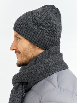 шапка мужская темно-серая - Glenfield фото 7