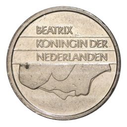 25 центов 1991 года Нидерланды