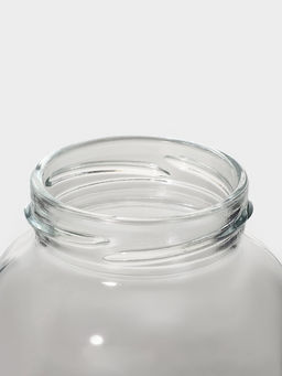 Банка для сыпучих Renga Strawberry, 210 мл, с крышкой и ложкой, стекло