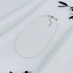 Колье из Херкимерского кварца