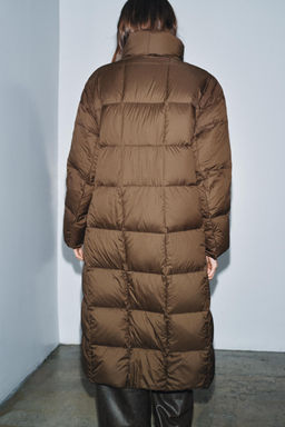 ZW COLLECTION LONG DOWN PUFFER JACKET - Zara фото 3