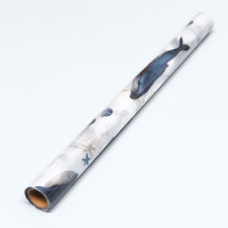 Наклейка пластик интерьерная цветная "Киты и кашалоты" 120х45 см