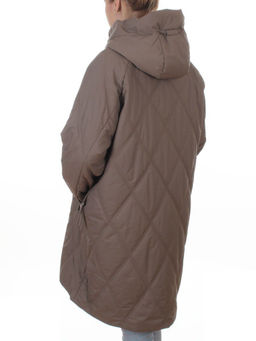 8010 LT. BROWN Куртка демисезонная женская (100 гр. холлофайбер) - Fashion фото 6