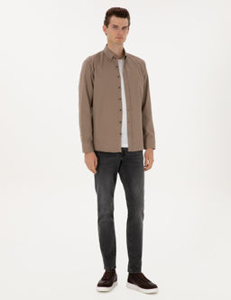 Vizon Regular Fit Uzun Kollu G_mlek - Pierre cardin фото 4