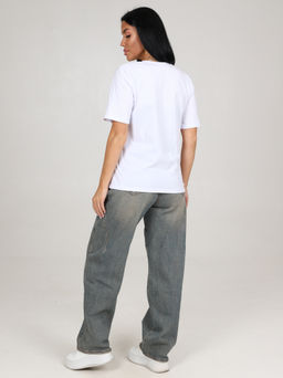 Футболка Белая (М-977) - Лиза фото 7