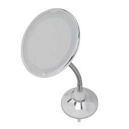 Nail Art Зеркало на присоске с LED подсветкой, белый HH077