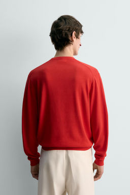 RELAXED FIT LIMITED EDITION CARDIGAN - Zara фото 11