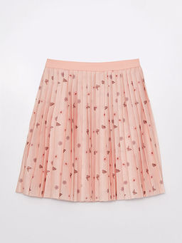 Beli Lastikli Bask?l? K?z ?ocuk Etek - Waikiki фото 2