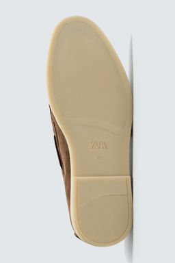 ZAPATO N?UTICO PIEL / Marr?n - Zara фото 7